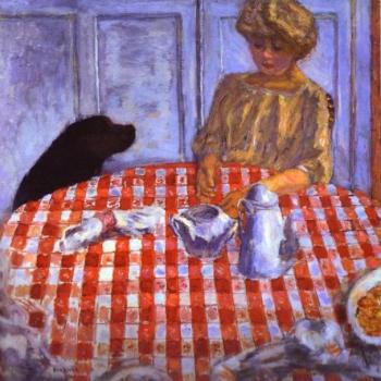 皮耶 勃納爾 The Red-Checkered Tablecloth 皮耶 勃納爾 The Red-Checkered Tablecloth